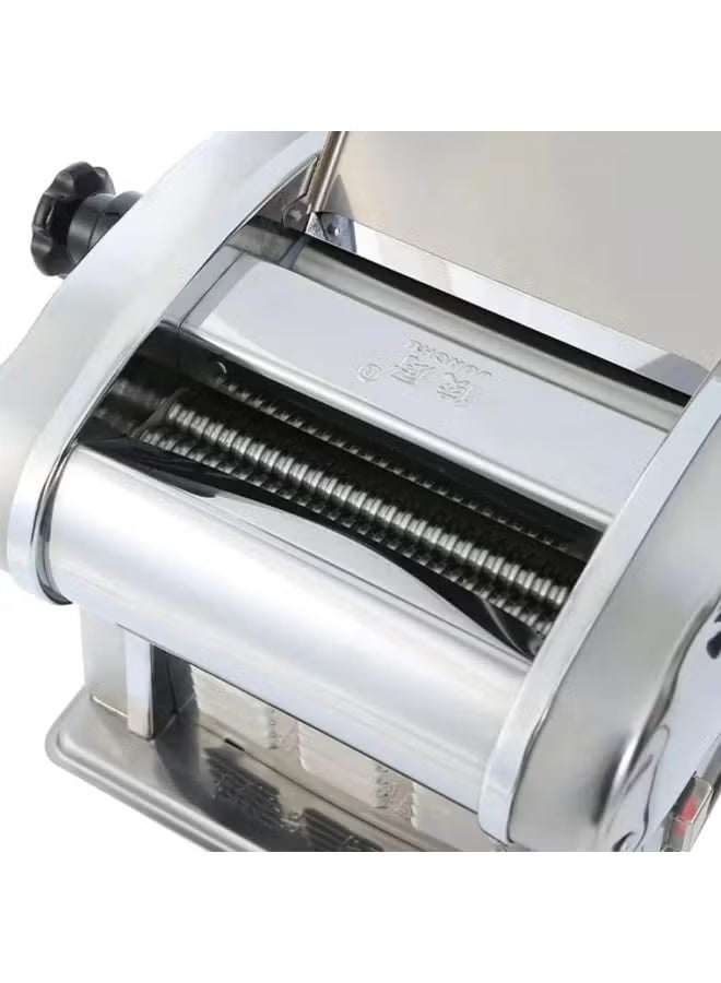 Denx DX3220 Electric Pasta Machine 130W Automatic Noodle Maker with Stainless Steel Body, Adjustable 1–4 mm Dough Thickness Control, Stable Non-Slip Base, Waterproof Power Button - Image 5